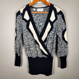Vintage Tony Lambert 80s 90s Sweater 6% Rabbit Hair Size S